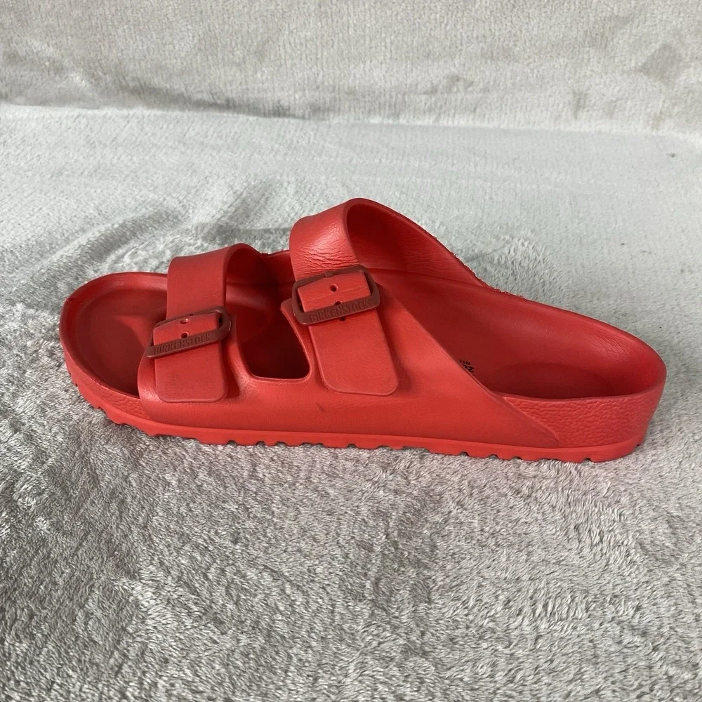 Birkenstock Arizona EVA Sandals Mens US 11 EU 44 Red Slide Water NEW